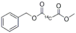 BENZYL METHYL MALONATE, [MALONATE-2-14C] Struktur