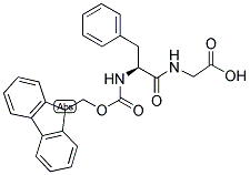 FMOC-PHE-GLY-OH Struktur