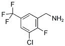 3-CHLORO-2-FLUORO-5-(TRIFLUOROMETHYL)BENZYLAMINE Struktur