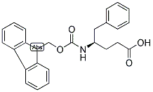 4-FMOC-(R)-AMINO-5-PHENYL PENTANOIC ACID Struktur