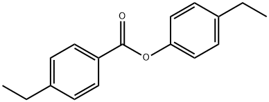 4-ETHYLPHENYL 4-ETHYLBENZENECARBOXYLATE Struktur