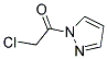 2-CHLORO-1-PYRAZOL-1-YL-ETHANONE Struktur