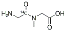 GLYCYL-SARCOSINE, [GLYCYL 1-14C] Struktur