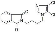 2-[4-(4,5-DICHLORO-1H-IMIDAZOL-1-YL)BUTYL]-1H-ISOINDOLE-1,3(2H)-DIONE Struktur