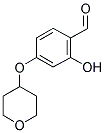 4-TETRAHYDROPYRANAOXY-2-HYDROXYBENZALDEHYDE Struktur