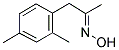 (2,4-DIMETHYLPHENYL)ACETONE OXIME Struktur