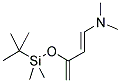 TRANS-3-(TERT-BUTYLDIMETHYLSILYLOXY)-N,N-DIMETHYL-1,3-BUTADIEN-1-AMINE Struktur