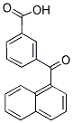 3-(1-NAPHTHOYL)BENZOIC ACID Struktur