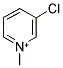 3-CHLORO-1-METHYLPYRIDINIUM Struktur