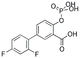 DIFLUNISAL PHOSPHATE Struktur