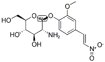 2-METHOXY-4-(2-NITROVINYL)PHENYL-BETA-D-GLUCOSAMINIDE Struktur