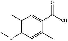 2,5-DIMETHYL-4-METHOXYBENZOIC ACID Struktur