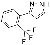 3-[2-(TRIFLUOROMETHYL)PHENYL]PYRAZOLE Struktur