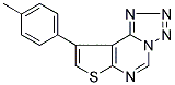 9-(4-METHYLPHENYL)TETRAZOLO[1,5-C]THIENO[3,2-E]PYRIMIDINE Struktur