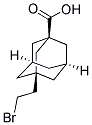 3-(2-BROMOETHYL)-1-ADAMANTANECARBOXYLIC ACID Struktur