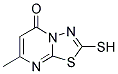 7-METHYL-2-SULFANYL-5H-[1,3,4]THIADIAZOLO[3,2-A]PYRIMIDIN-5-ONE Struktur