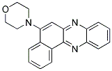 4-(BENZO[A]PHENAZIN-5-YL)MORPHOLINE Struktur