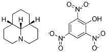 DECAHYDRO-1H,5H-PYRIDO[3,2,1-IJ]QUINOLINE PICRATE Struktur