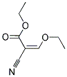 ETHYL(Z)-2-CYANO-3-ETHOXY-2-PROPENOATE Struktur