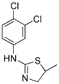 (3,4-DICHLORO-PHENYL)-(5-METHYL-4,5-DIHYDRO-THIAZOL-2-YL)-AMINE Struktur