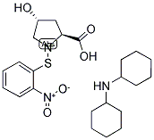 O-NPS-L-HYDROXYPROLINE DICYCLOHEXYLAMINE SALT Struktur