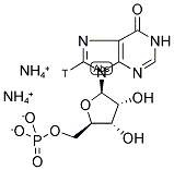 INOSINE -5'-MONOPHOSPHATE, DIAMMONIUM SALT, [8-3H]- Struktur