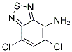 5,7-DICHLORO-2,1,3-BENZOTHIADIAZOL-4-AMINE Struktur