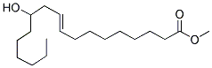 DELTA 9 TRANS 12 HYDROXY OCTADECENOIC ACID METHYL ESTER Struktur