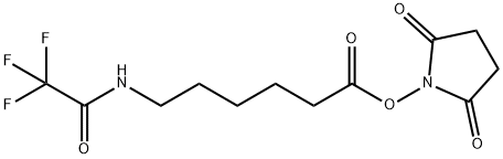 6-(N-TRIFLUOROACETYL)AMINOCAPROIC ACID N-SUCCINIMIDYL ESTER Struktur