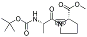 BOC-ALA-PRO-OME Struktur