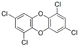 1,3,6,8-TETRACHLORODIBENZO-P-DIOXIN Struktur