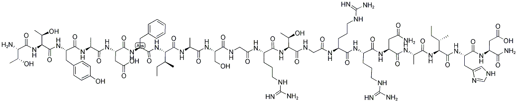 CAMP-DEPENDENT PROTEIN KINASE INHIBITOR (5-24) AMIDE Struktur