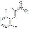 2',6'-DIFLUORO-BETA-METHYL-BETA-NITROSTYRENE Struktur