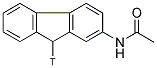 2-ACETYLAMINOFLUORENE, [9-3H(N)]- Struktur