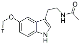 [O-METHYL-3H]MELATONIN Struktur