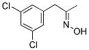 (3,5-DICHLOROPHENYL)ACETONE OXIME Struktur