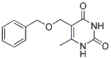 5-(BENZYLOXYMETHYL)-6-METHYLURACIL Struktur