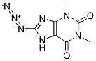 8-AZIDO-1,3-DIMETHYL-3,7-DIHYDRO-1H-PURINE-2,6-DIONE Struktur