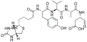 BIOTIN-TYR-VAL-ALA-ASP-CHO Struktur