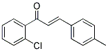 1-(2-CHLOROPHENYL)-3-(4-METHYLPHENYL)PROP-2-EN-1-ONE Struktur