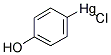 4-CHLOROMERCURIPHENOL Struktur