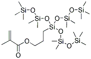 3-METHACRYLOXYPROPYLTRIS(PENTAMETHYLDISILOXY)-SILANE Struktur