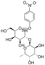 P-NITROPHENYL 2-O-(A-L-FUCOPYRANOSYL)-A-D-GALACTOPYRANOSIDE Struktur