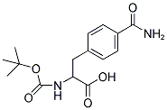 BOC-D, L-PHE(4-C(O)NH2) Struktur