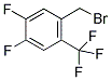 4,5-DIFLUORO-2-(TRIFLUOROMETHYL)BENZYL BROMIDE Struktur