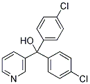 BIS-(4-CHLORO-PHENYL)-PYRIDIN-3-YL-METHANOL Struktur