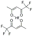 HAFNIUM(III) TRIFLUOROACETYLACETONE Struktur