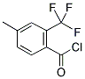 4-METHYL-2-(TRIFLUOROMETHYL)BENZOYL CHLORIDE Struktur