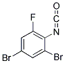 2,4-DIBROMO-6-FLUOROPHENYL ISOCYANATE Struktur