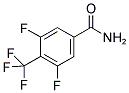 3,5-DIFLUORO-4-(TRIFLUOROMETHYL)BENZAMIDE Struktur